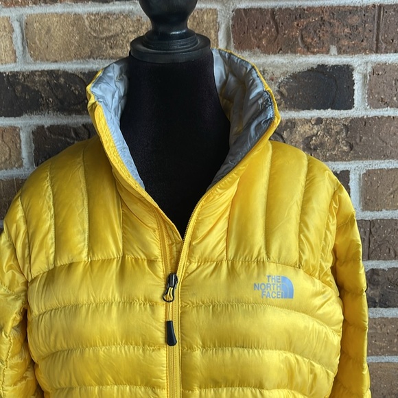 THE NORTH FACE Yellow Down 700 tonnero dandelion thunder JACKET - Picture 3 of 16